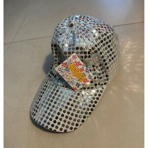 Sparkly Silver Hat